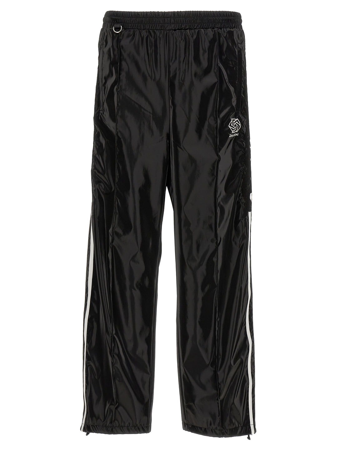 Laminate Track Pants White/Black