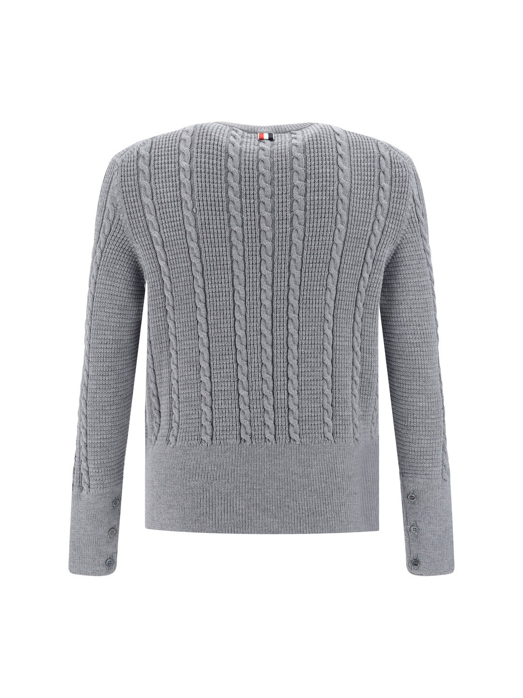 CABLE STITCH RELAXED CREW NECK PULLOVER