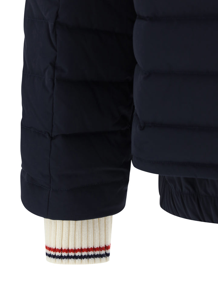 DOWNFILL SKI JACKET W/ 4BAR IN POLY TWIL