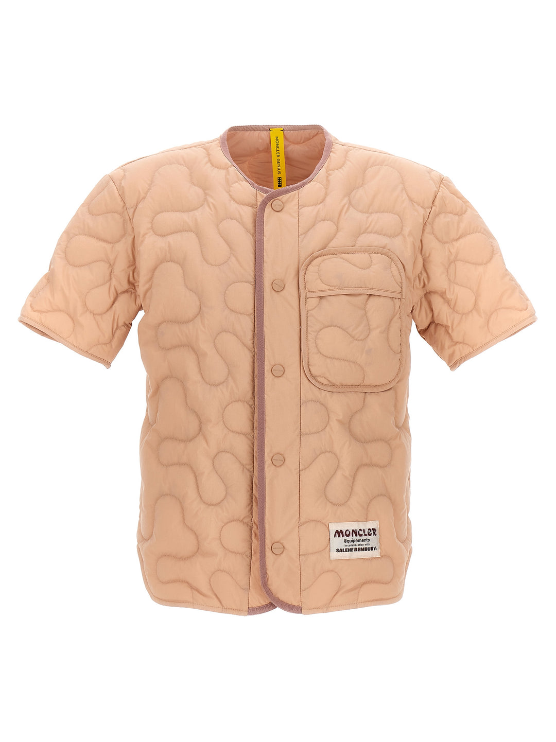 Moncler Genius X Salehe Bembury Padded Shirt Shirt, Blouse Pink