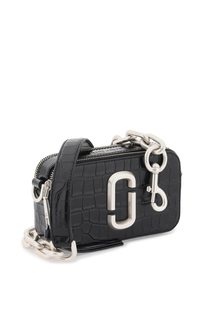 The Croc Embossed Shoulder Snapshot Bag - Marc Jacobs - Women