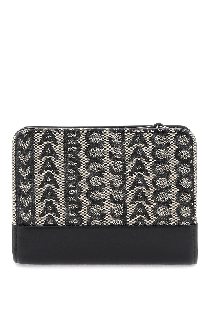 The Monogram Jacquard Mini Compact Wallet - Marc Jacobs - Women