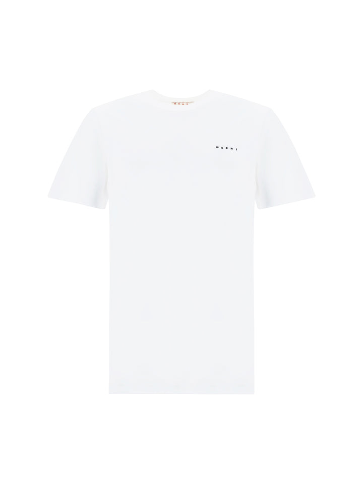 Cotton t-shirt with embroidered logo