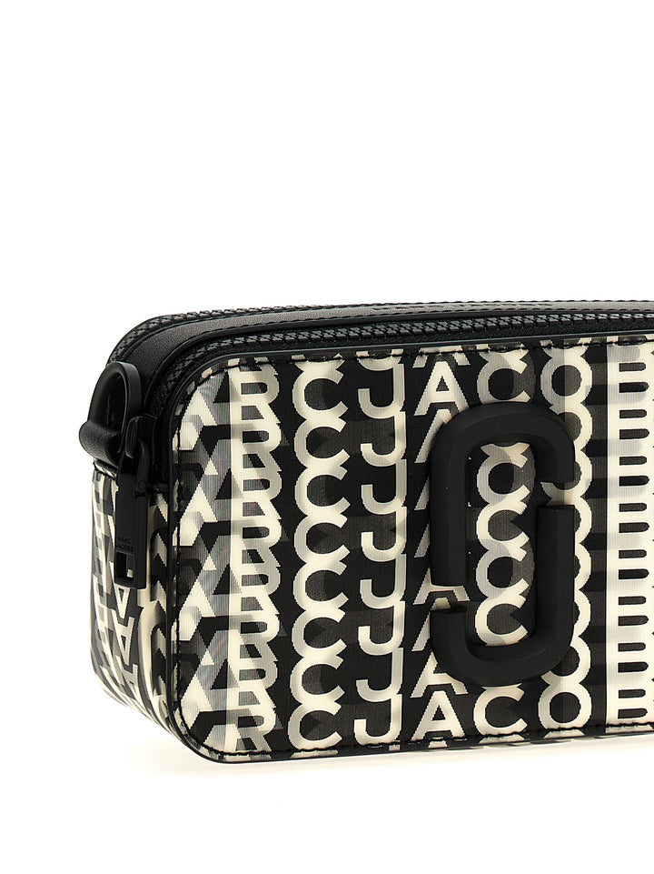 The Snapshot Crossbody Bags White/Black