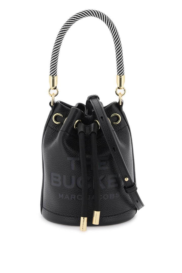 'The Leather Mini Bucket Bag' - Marc Jacobs - Women