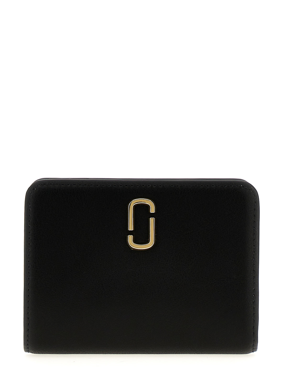 The J Marc Mini Compact Wallets, Card Holders Black