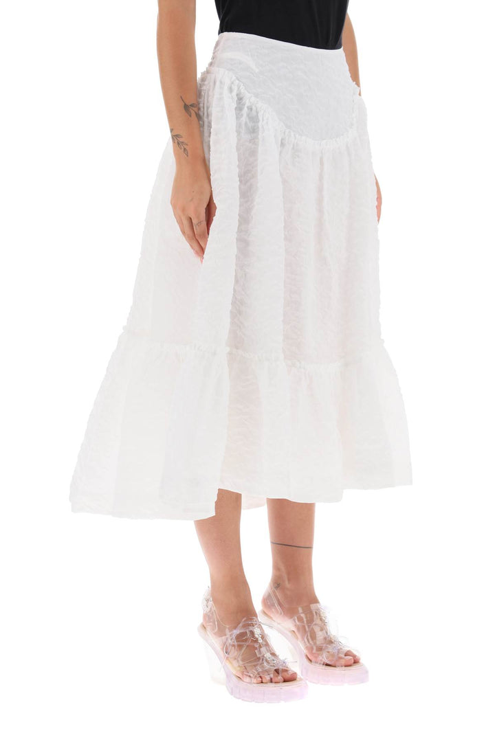 Cloqué Yoke Skirt - Simone Rocha - Women