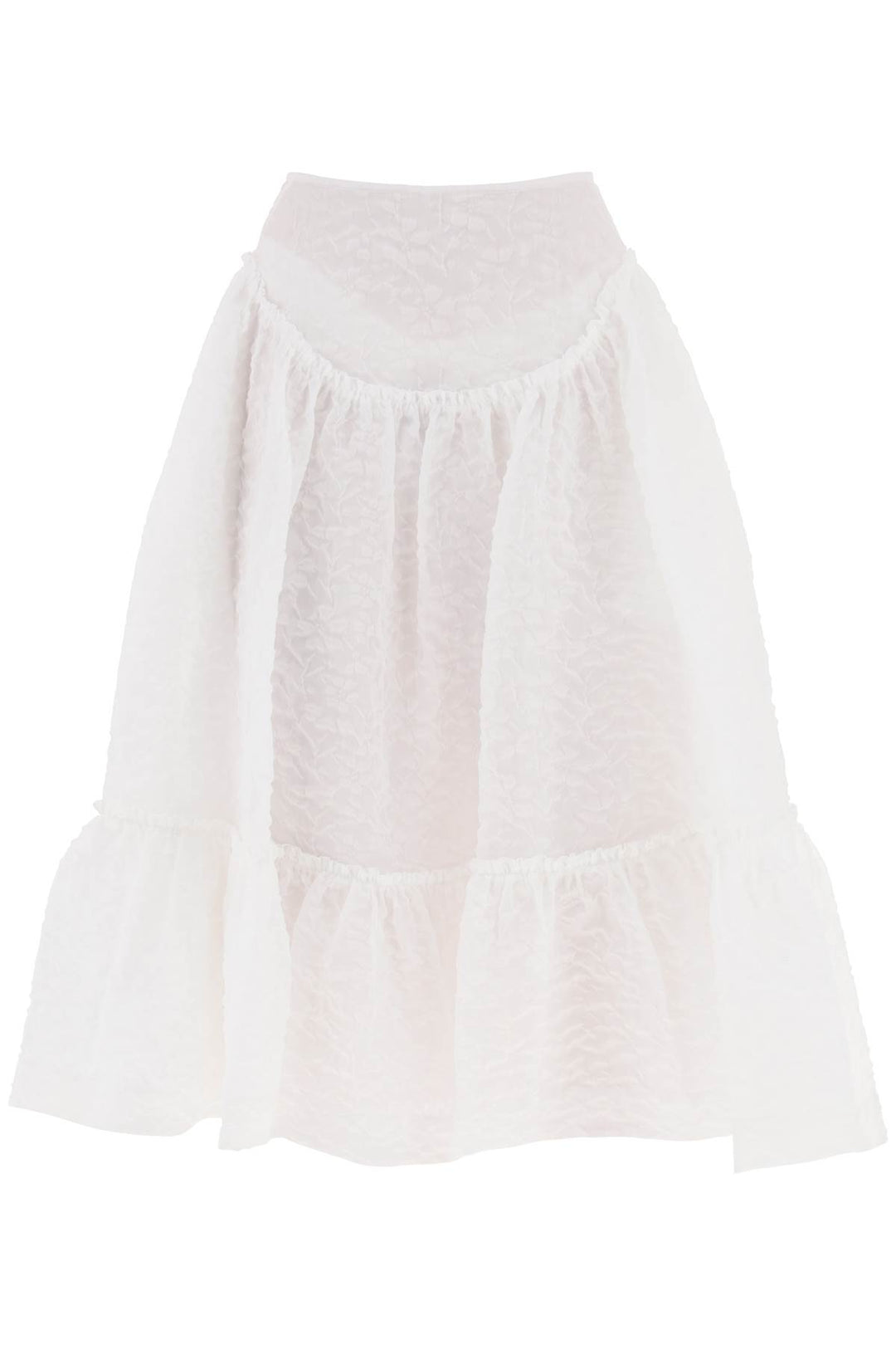 Cloqué Yoke Skirt - Simone Rocha - Women