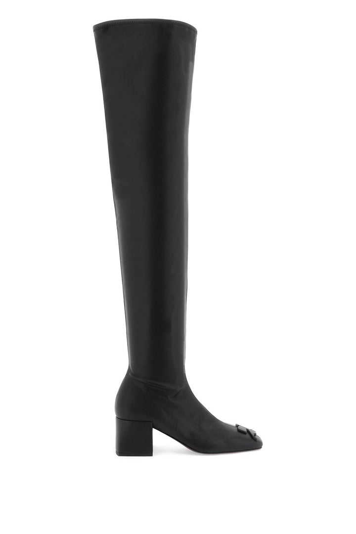 Faux Leather High Boots - Courreges - Women