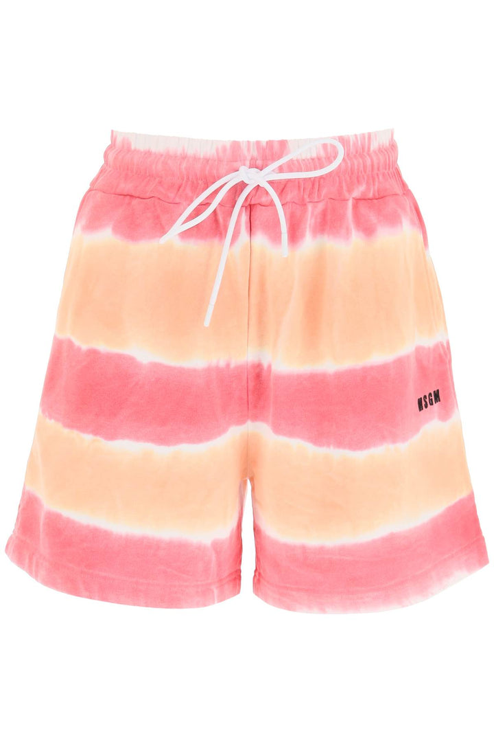 Tie Dye Jersey Shorts - MSGM - Women