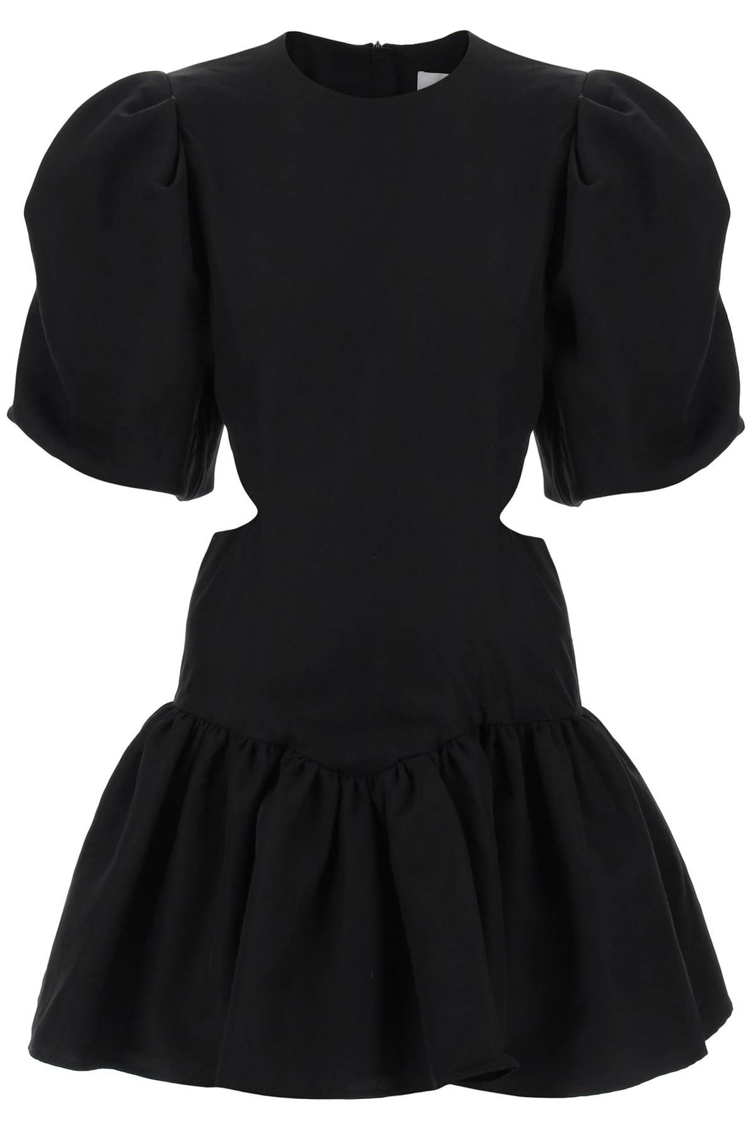 Mini Dress With Balloon Sleeves And Cut Outs - MSGM - Women