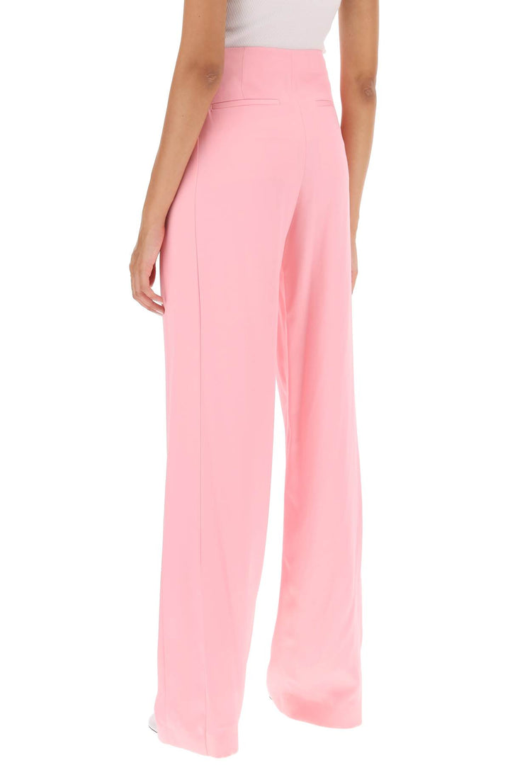 Fluid Wide Leg Pants - MSGM - Women