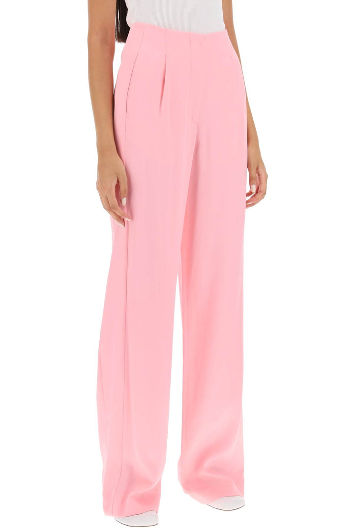 Fluid Wide Leg Pants - MSGM - Women