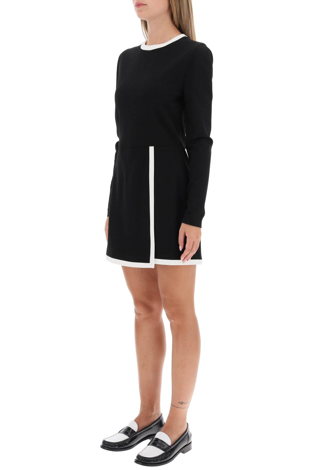 Playsuit With Contrasting Detailing - MSGM - Women