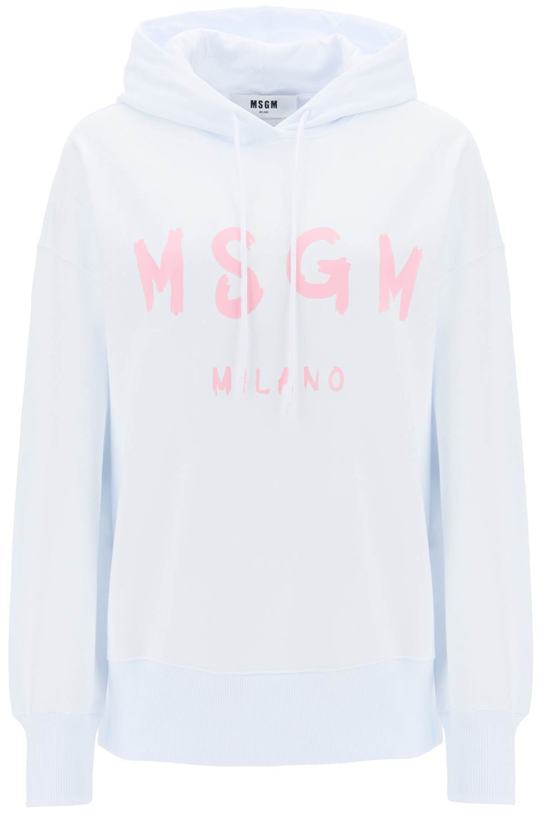 Brushed Logo Hoodie - MSGM - Women