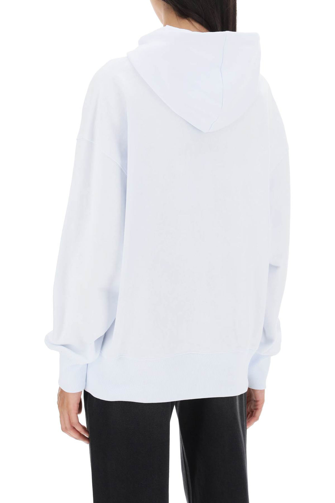 Brushed Logo Hoodie - MSGM - Women