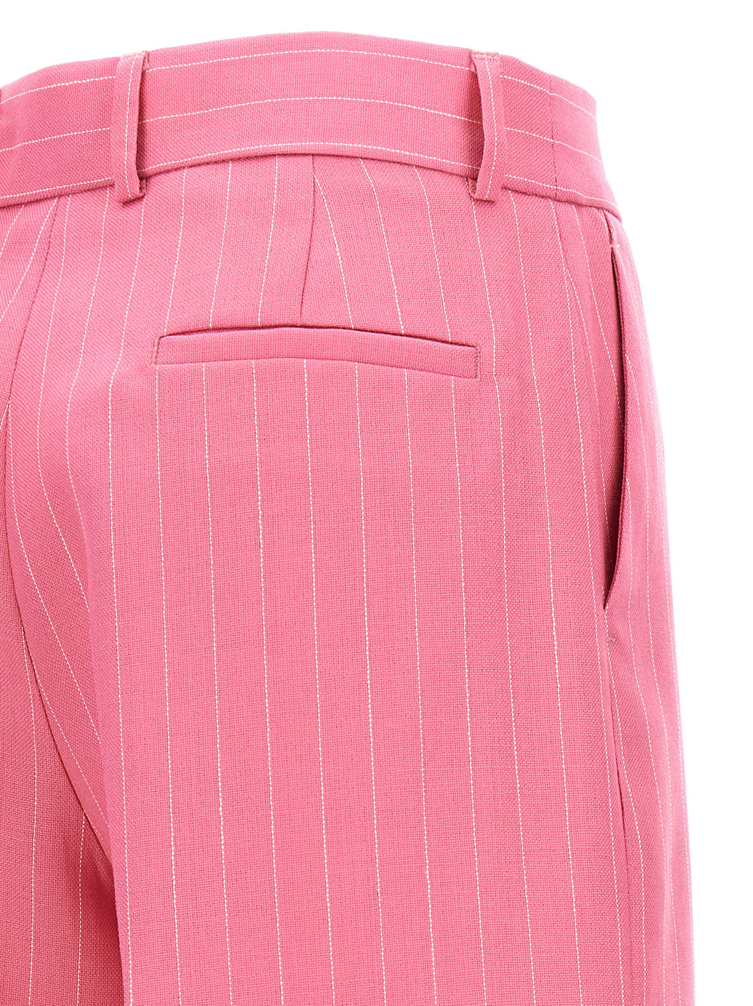 Pinstripe Pants Pink