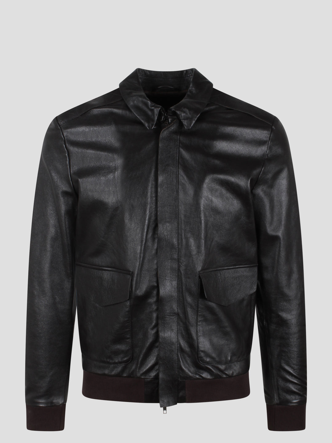 Biker leather jacket