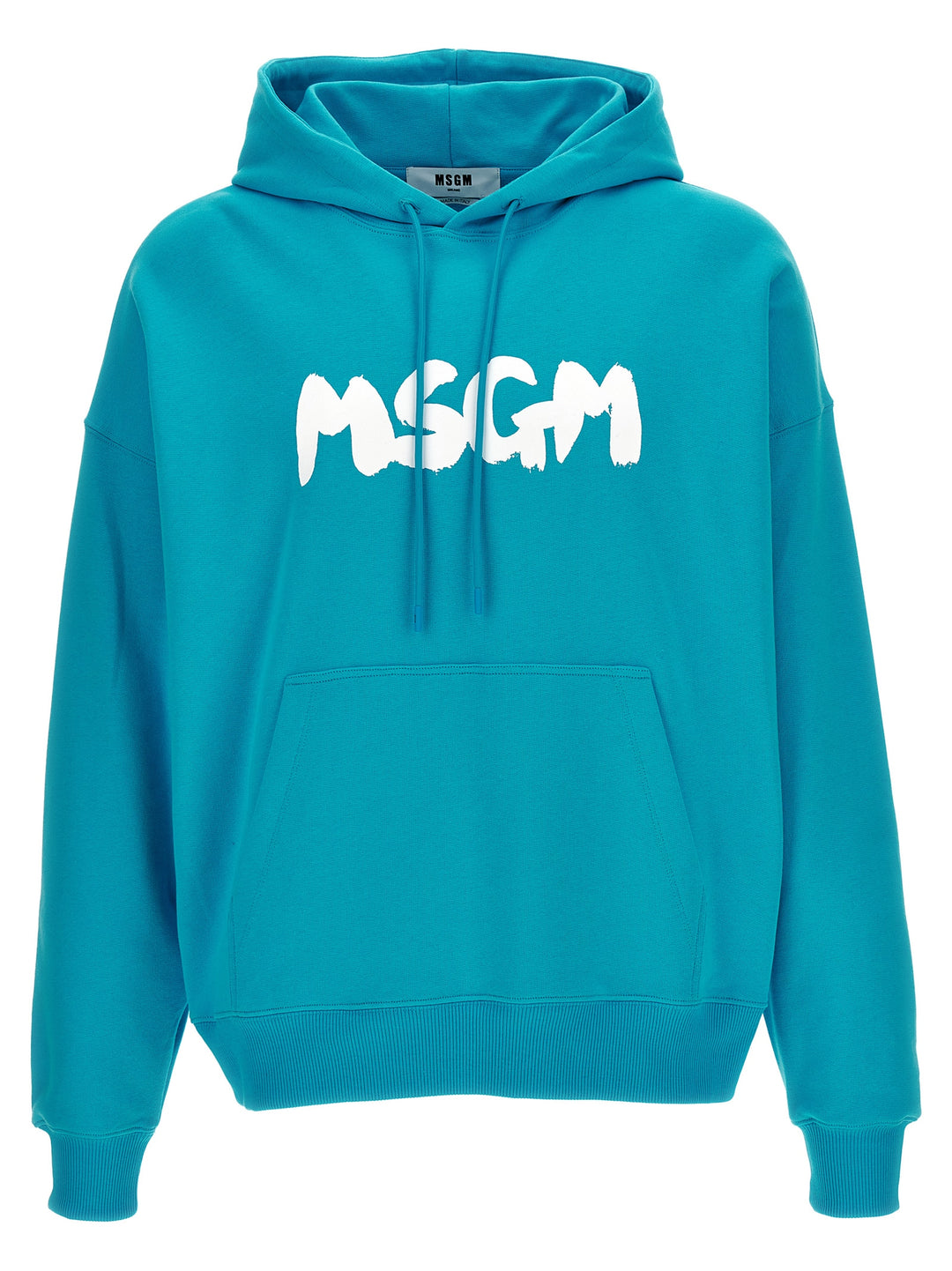 Logo Brush Sweatshirt Light Blue