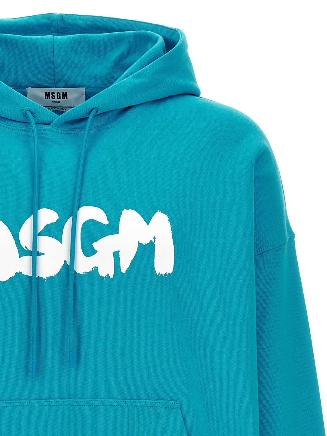 Logo Brush Sweatshirt Light Blue