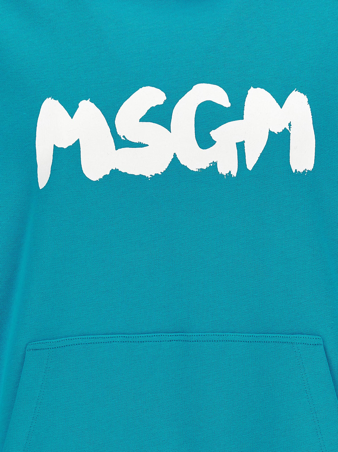 Logo Brush Sweatshirt Light Blue