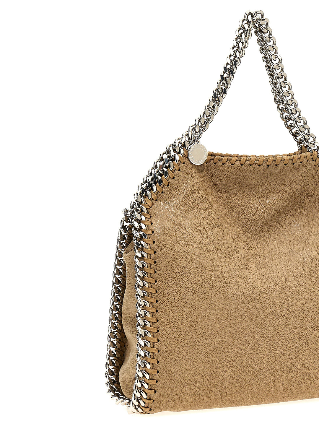 Mini Falabella Hand Bags Beige