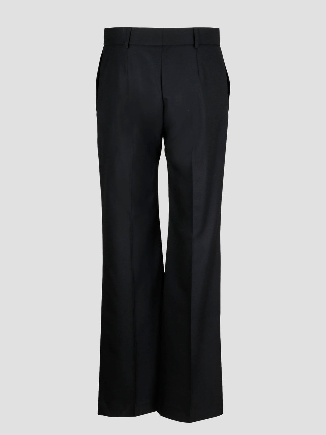 Twill tailored trousers