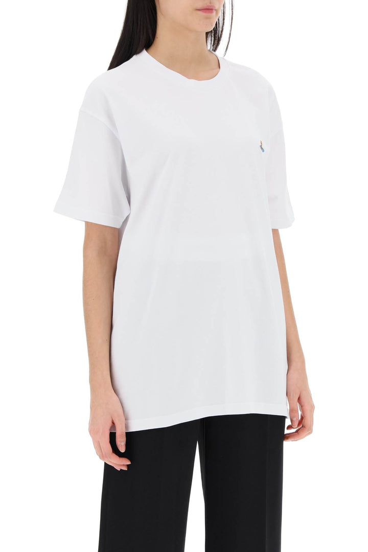 Classic T Shirt With Orb Logo - Vivienne Westwood - Women