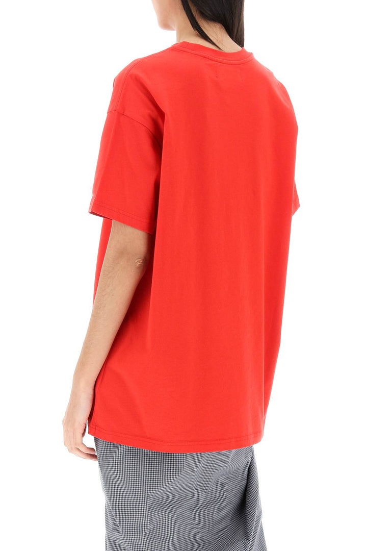 Classic T Shirt With Orb Logo - Vivienne Westwood - Women