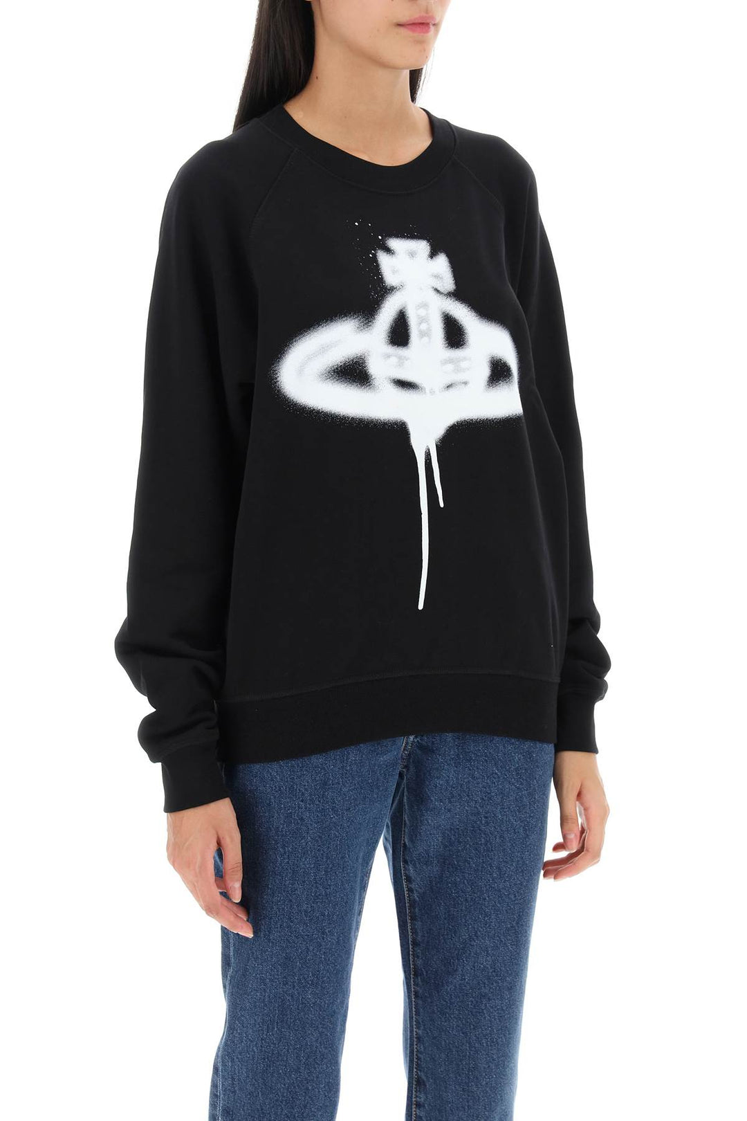 Spray Orb Crew Neck Sweatshirt - Vivienne Westwood - Women