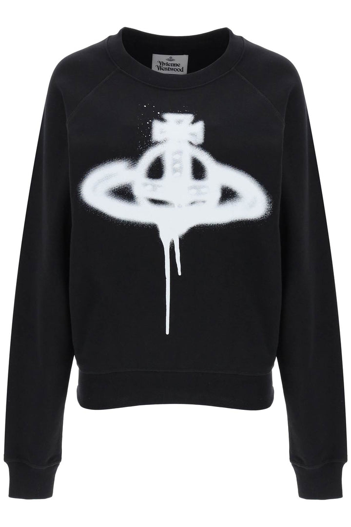 Spray Orb Crew Neck Sweatshirt - Vivienne Westwood - Women