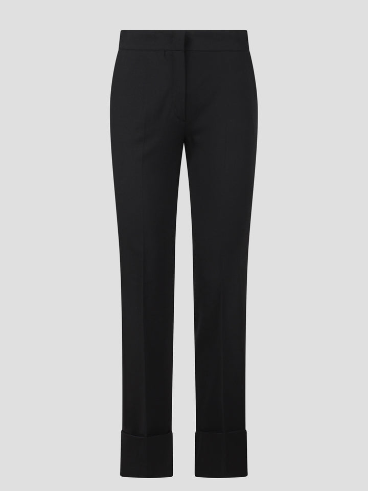 Twill cuffed trouser