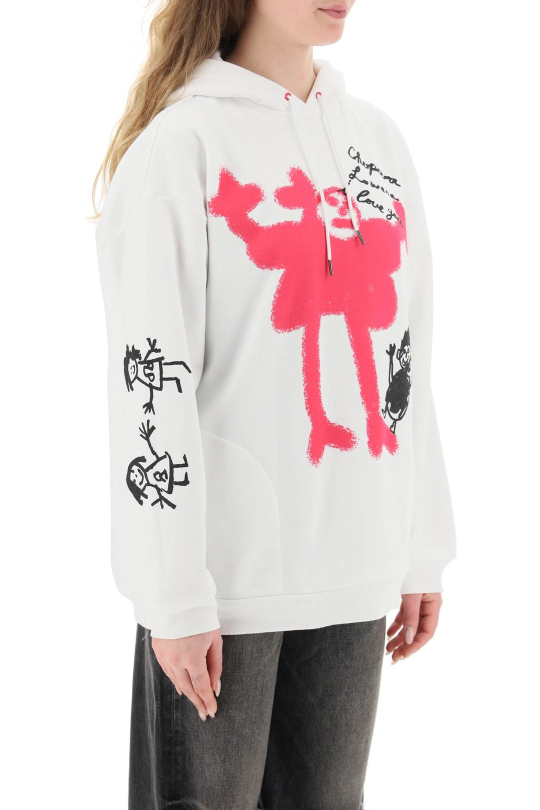 Printed Love Hoodie - Chopova Lowena - Women