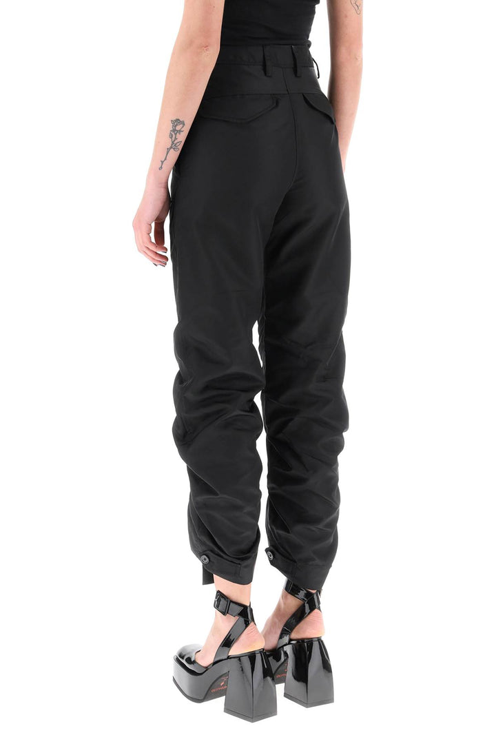 Adjustable Satin Cargo Pants - Simone Rocha - Women