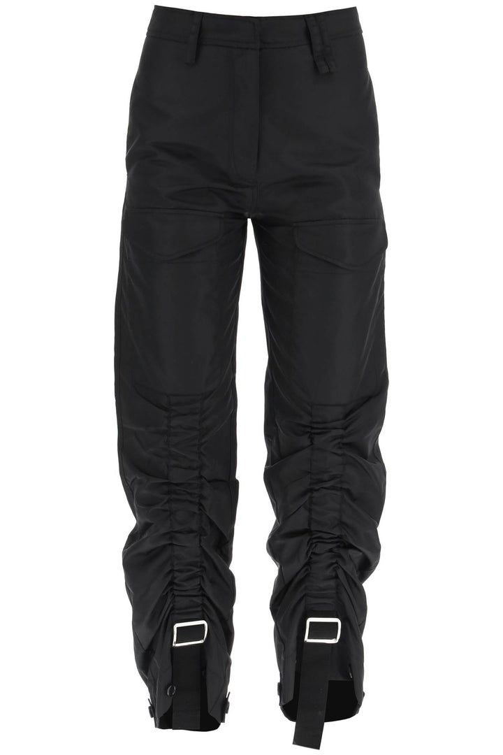 Adjustable Satin Cargo Pants - Simone Rocha - Women