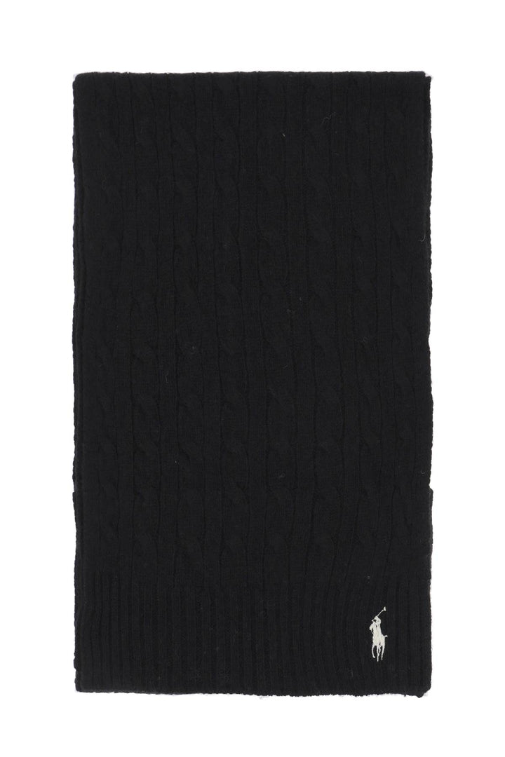 Wool And Cashmere Cable Knit Scarf - Polo Ralph Lauren - Women