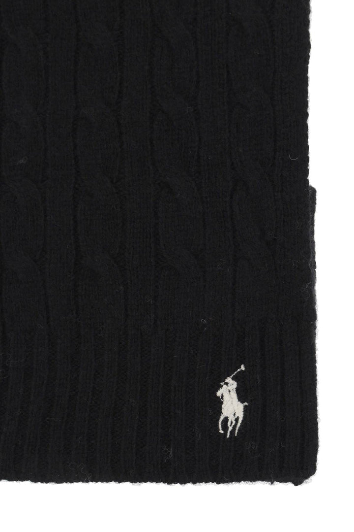 Wool And Cashmere Cable Knit Scarf - Polo Ralph Lauren - Women