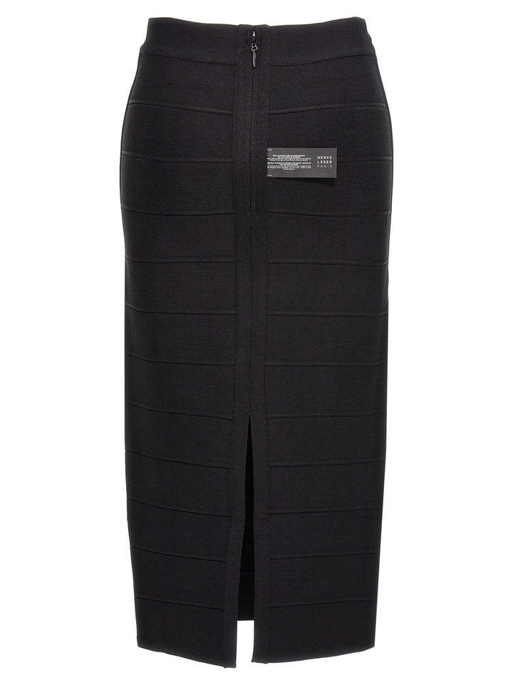 Icon Bandage Pencil Skirts Black