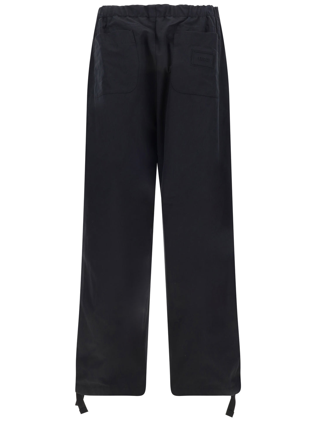 Cotton trouser with back embroidered logo