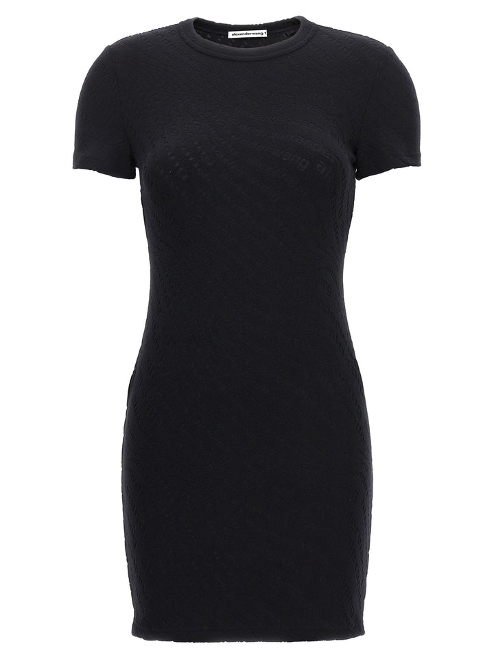 Logo Dress Dresses Black