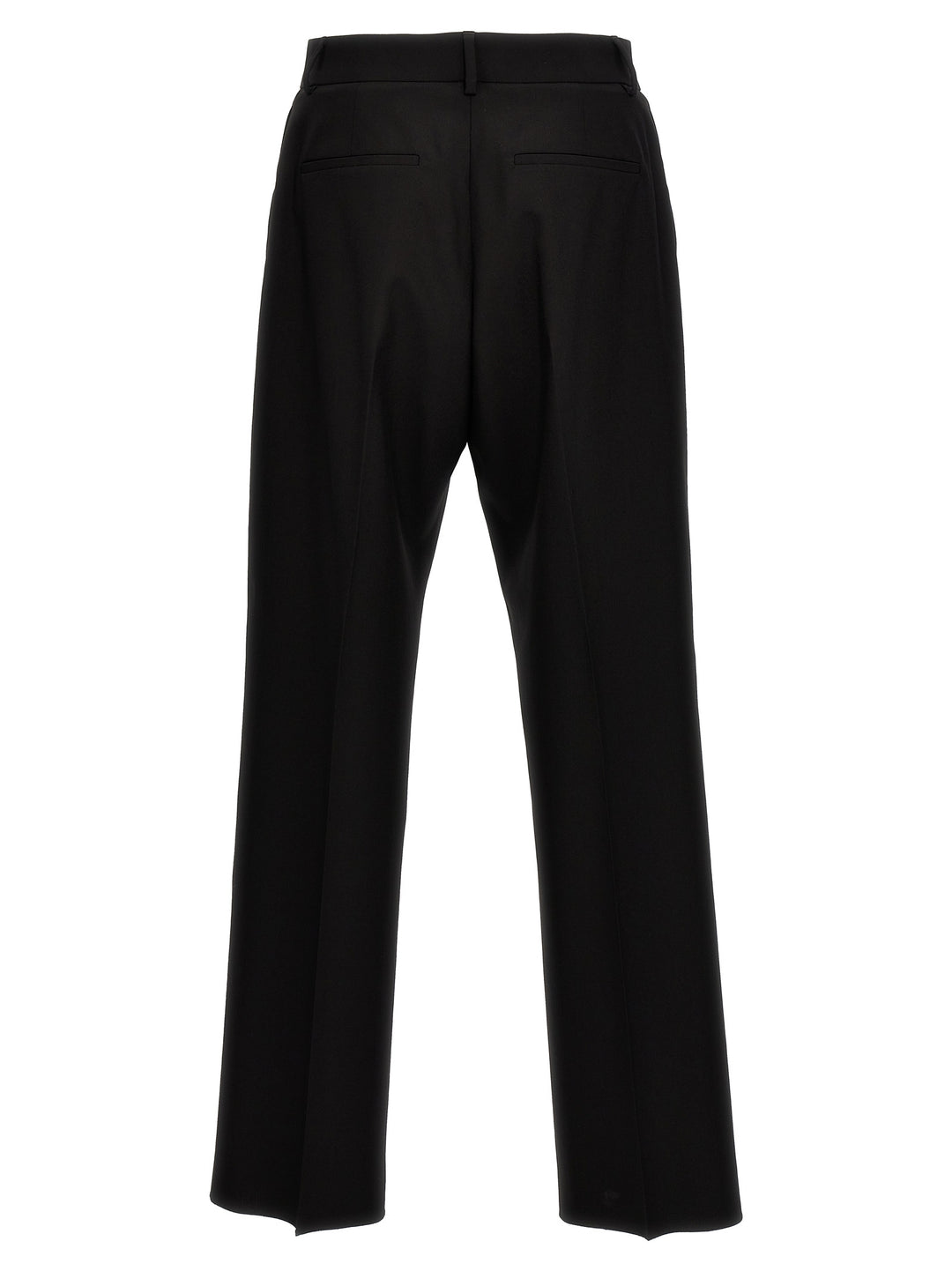 Valentino Garavani Valentino Wool Pants - Black | 714307f27066f73ccc6d1f6fec38616ac0ec89d9