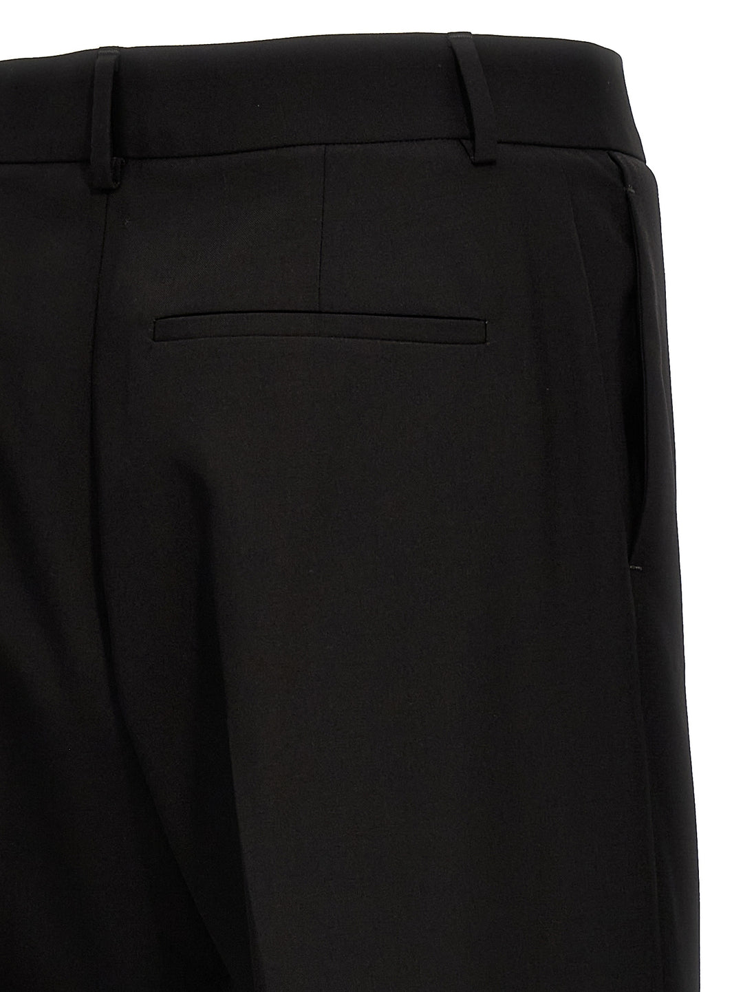 Valentino Garavani Valentino Wool Pants - Black | 259370866854e0e0753496cb4adcabce42a10204