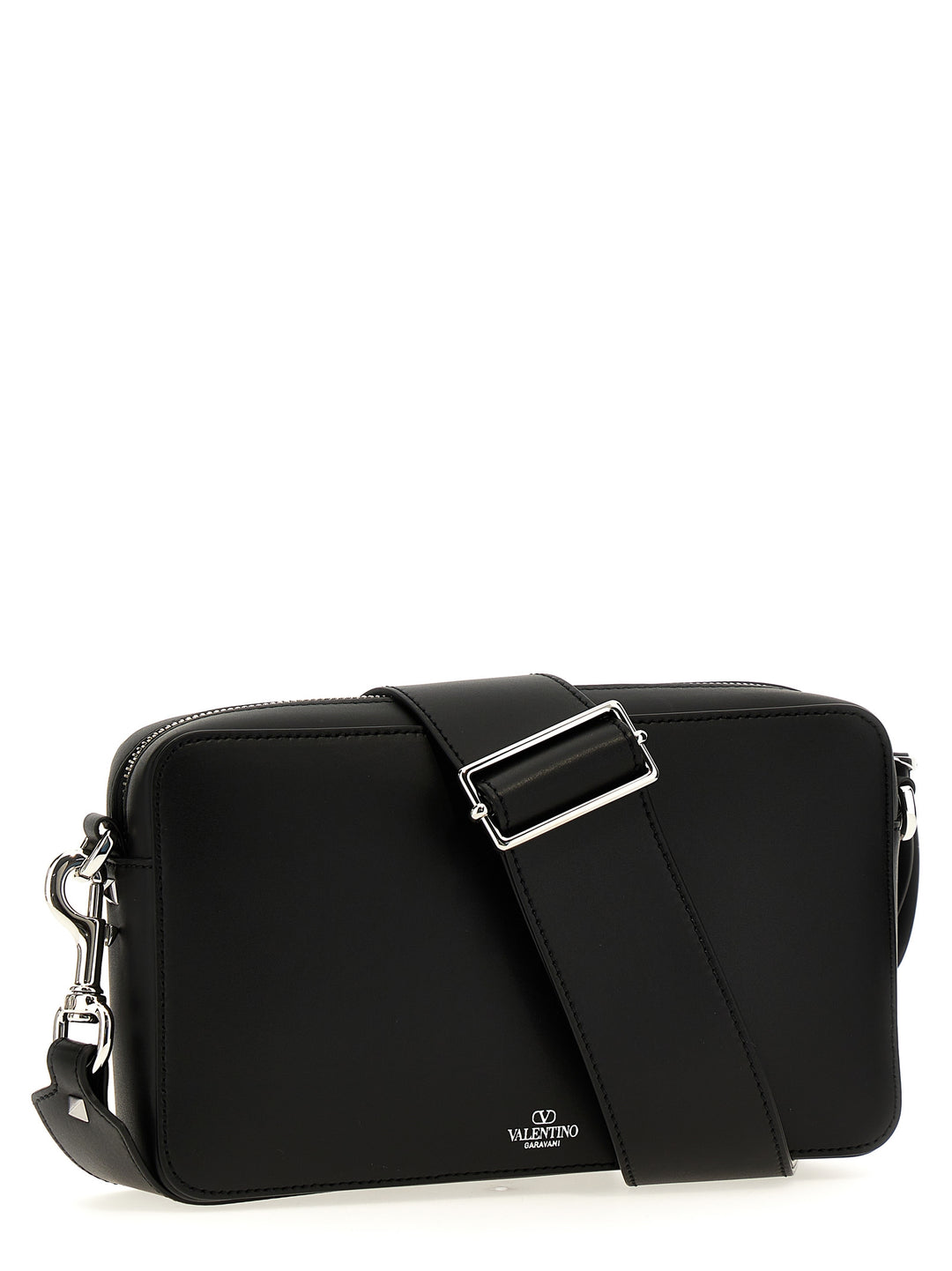 Vltn Crossbody Bags White/Black