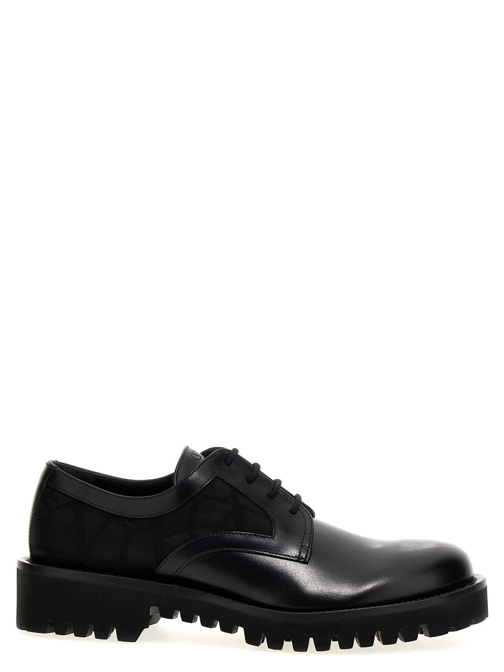 Toile Iconographe Lace Up Shoes Black