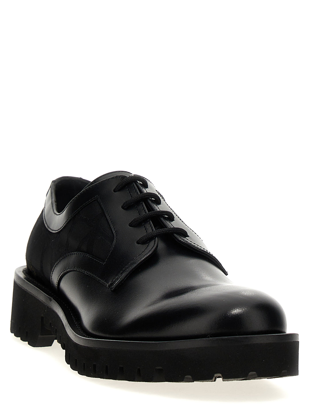 Toile Iconographe Lace Up Shoes Black