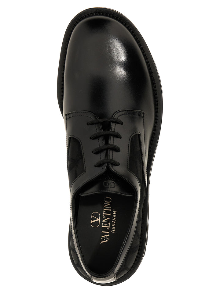 Toile Iconographe Lace Up Shoes Black