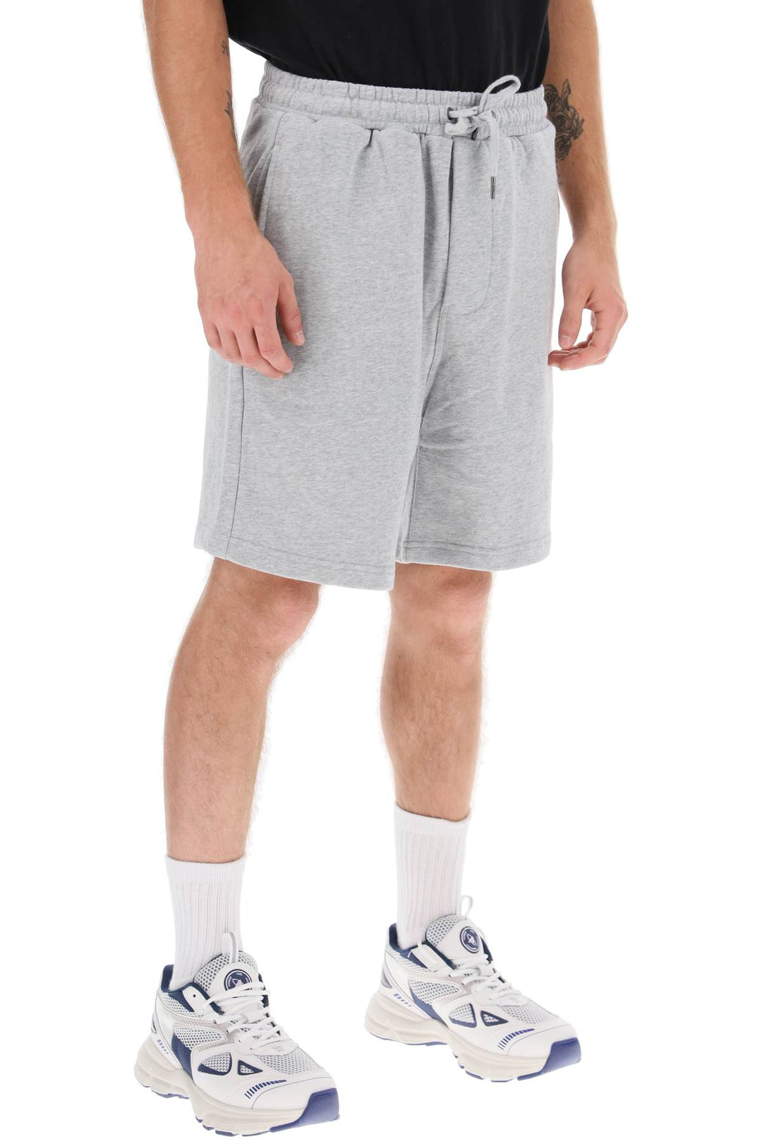 4 X4 Cross Print Sweatshorts - Ksubi - Men