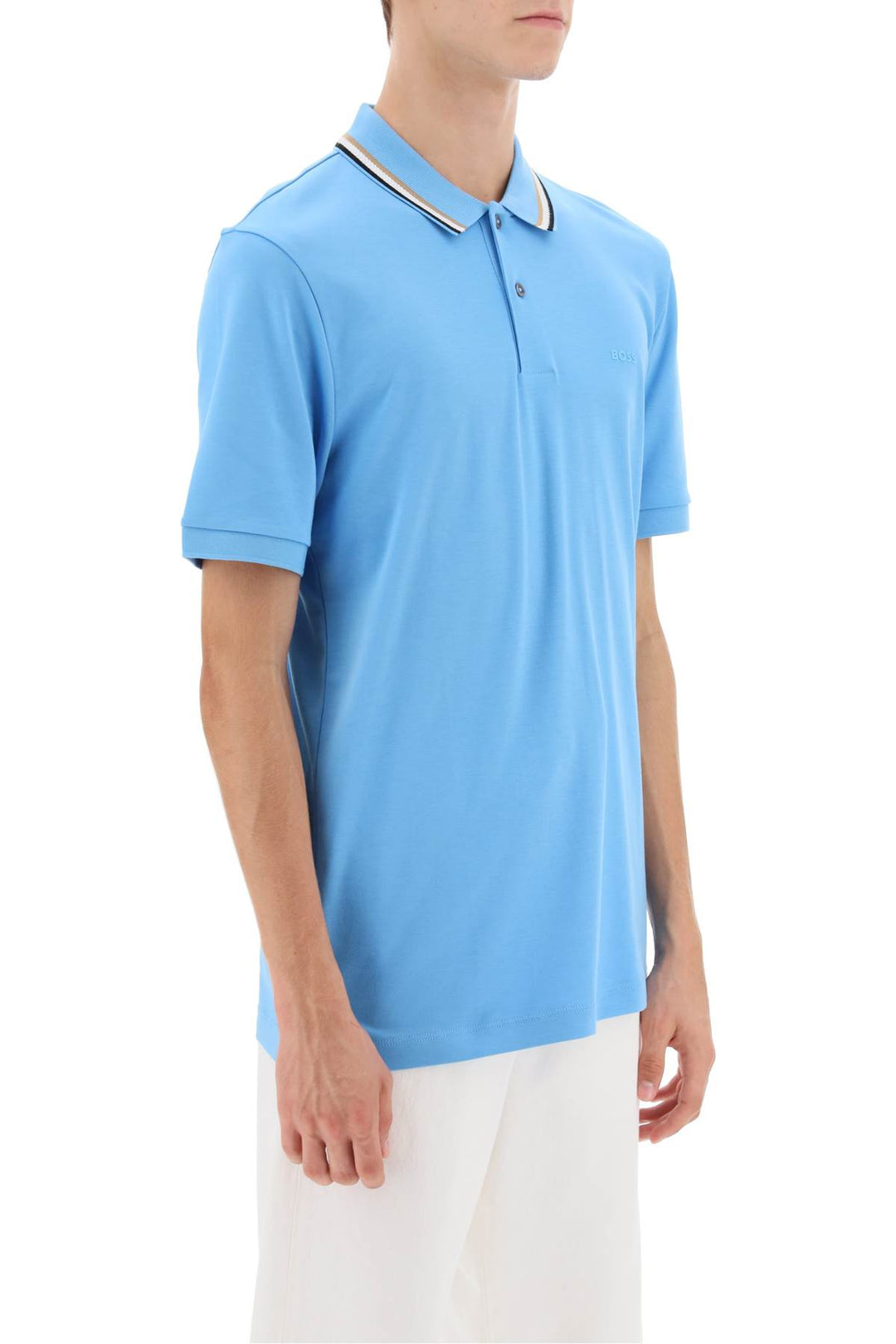 Penrose Polo Shirt In Mercerized Cotton - Boss - Men