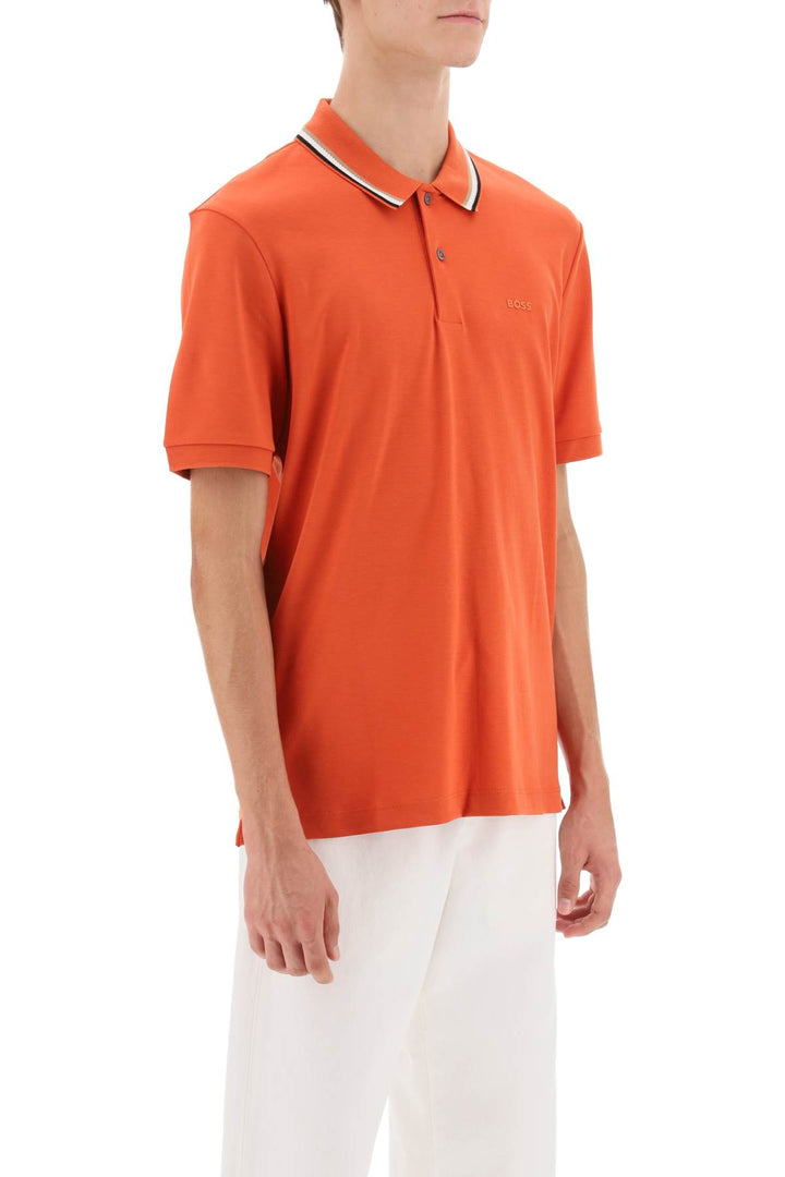 Penrose Polo Shirt In Mercerized Cotton - Boss - Men