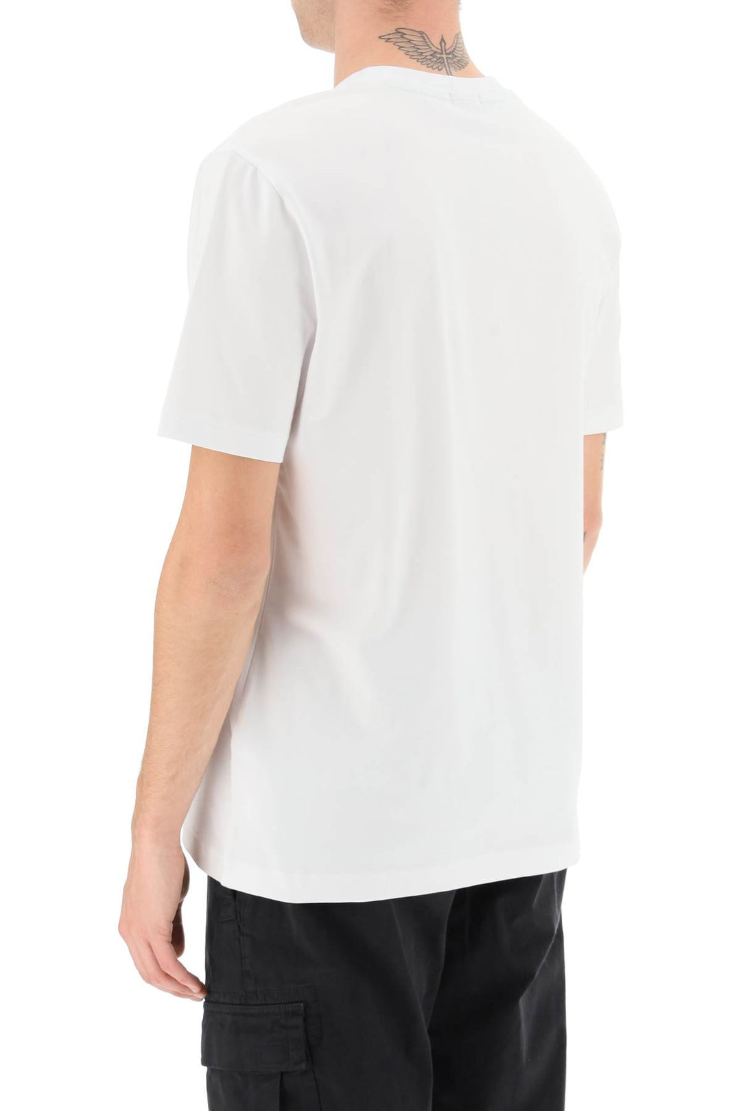 Stretch Cotton T Shirt - Boss - Men